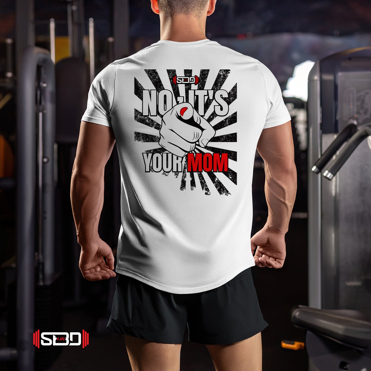SBDLife "Your Mom" Sarcastic T-Shirt | Funny Quote Tee