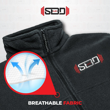 SBDLife "Summit" Fleece Jacket | Unisex Zip-Up Fleece for Warmth & Style