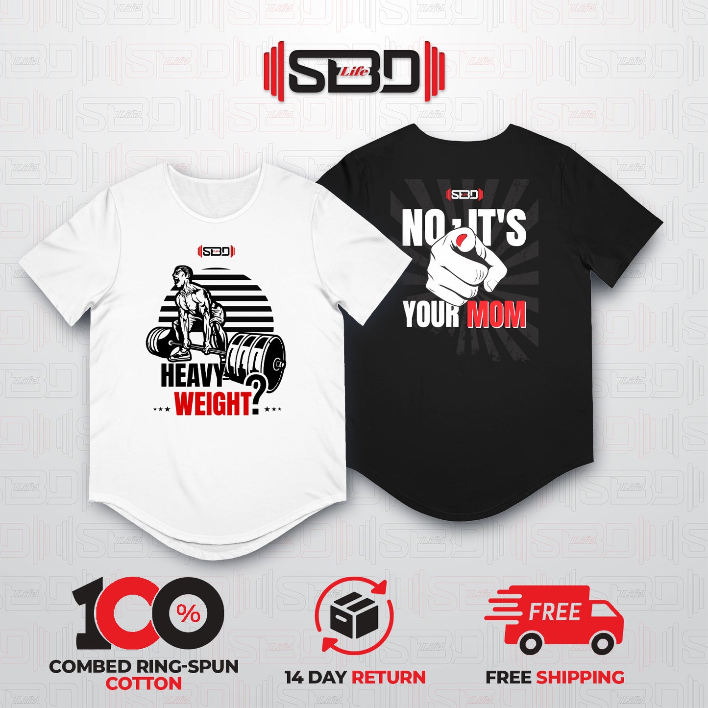 SBDLife "Your Mom" Sarcastic T-Shirt | Funny Quote Tee